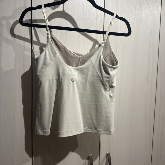 EUC Lululemon Align Waist Length Cami Tank - Ivory 6 - Picture 4 of 4